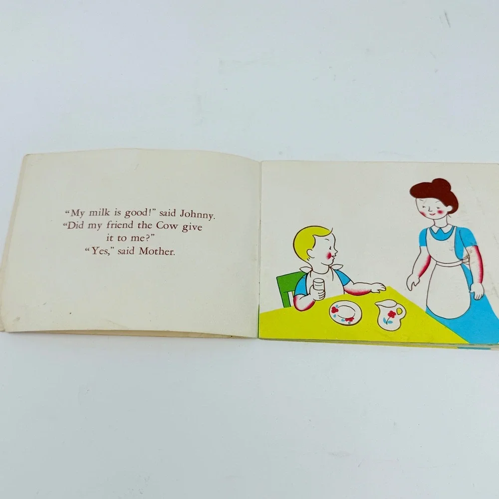 My Friend the Cow Book‎ Lois Lenski 1946 Dairy Council Childrens Collectible